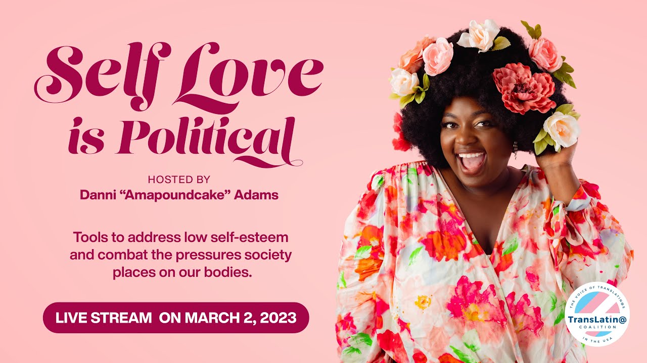 Self Love is Political with Danni "Amapoundcake" Adams Livestream in 20 Minutes or Less