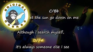 George Michael And Elton John  Dont Let The Sun Go Down On Me  Chords  S