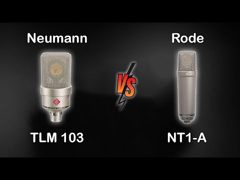 Neumann TLM 103 VS Rode NT1-A ( Which Is The Best ?!! )