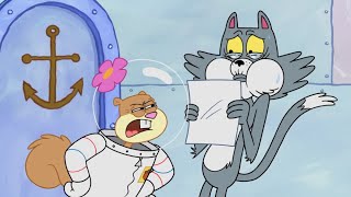 Kenny the Cat SpongeBob - Kenny Gets Exposed!