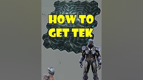 how to get tek⚙