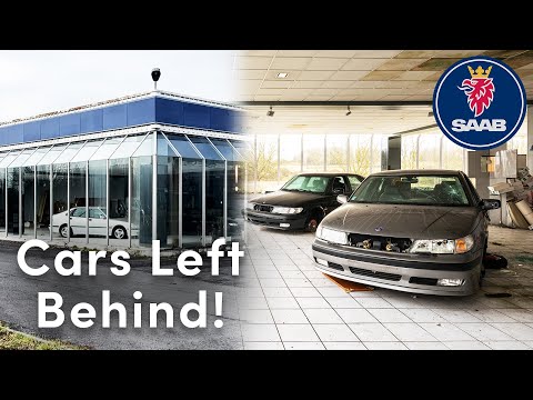 We Found 20+ Abandoned Saab Cars in Bankrupt Dealership