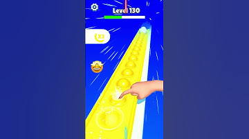 Happy Pop Run 3D game 💩💩🎮🎮🥚🥚🤏 Game Play tap eggs X-- Lvl.130 #shorts