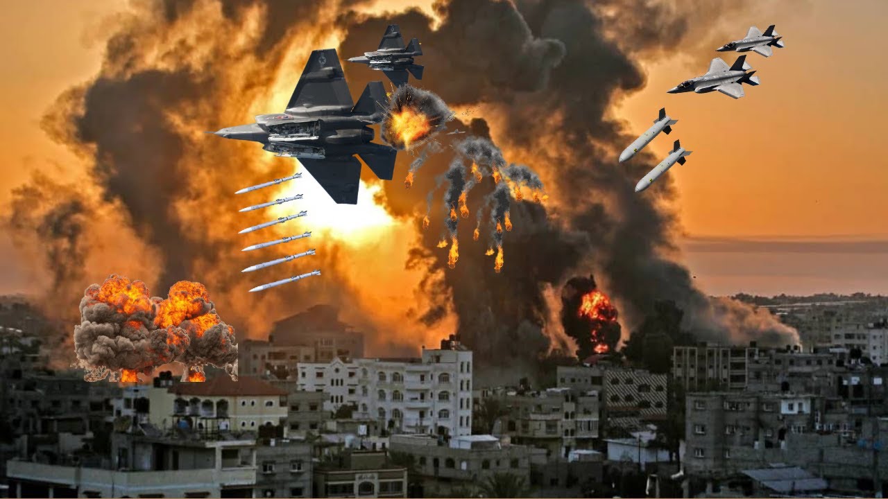 F-35 Fighter Pilot Successfully Destroys Tunnel in Gaza Strip