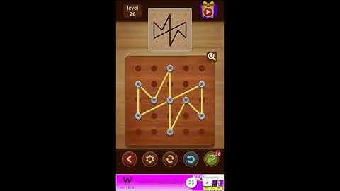 Line Puzzle: String Art. Camellia. Levels 21 - 30. Walkthrough.