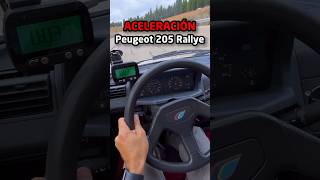 Aceleración Peugeot 205 Rallye #205rallye #peugeot205 #acceleration #coches