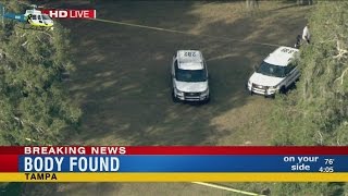 Police investigating after body found in Tampa field