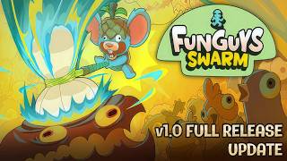 Funguys Swarm | 1.0 IS OUT NOW! | Gameplay PC