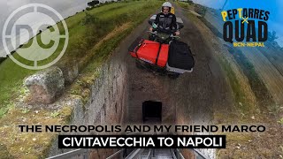 DISCOVERING an ANCIENT ETRUSCAN NECROPOLIS near Rome. 😱 | Day 4 of route: Italy