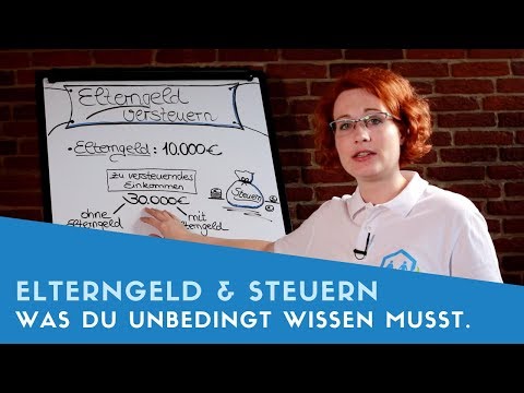 ▶ Elterngeld versteuern: Ganz großer Fehler!