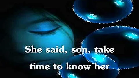 Take Time To Know Her By Percy Sledge ~ Lyrics On Screen ~