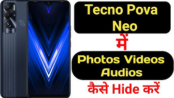 How to hide photos, videos and audios in Tecno Pova Neo || Tecno Pova Neo me files hide kaise kare |