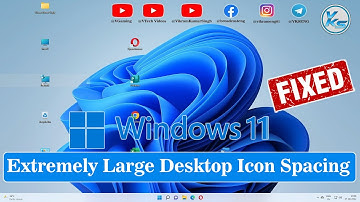 ✅ How To Fix Extremely Large Desktop Icon Spacing Windows 11