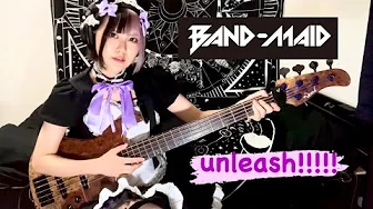 BANDMAID/Unleash!!!!!【bass cover】ベース弾いてみた😈💜 BANDMAID/Unleash!!!!!【bass cover】ベース弾いてみた😈💜
