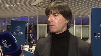 Joachim Löw ZDF Interview - PSG v Real Madrid (CL 2017/18) thumbnail