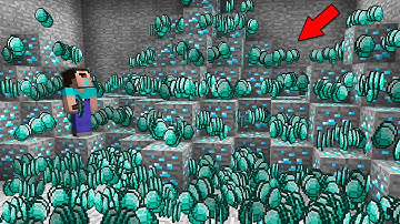 NOOB FOUND THE BIGGEST DIAMOND MINE! Minecraft - NOOB vs PRO