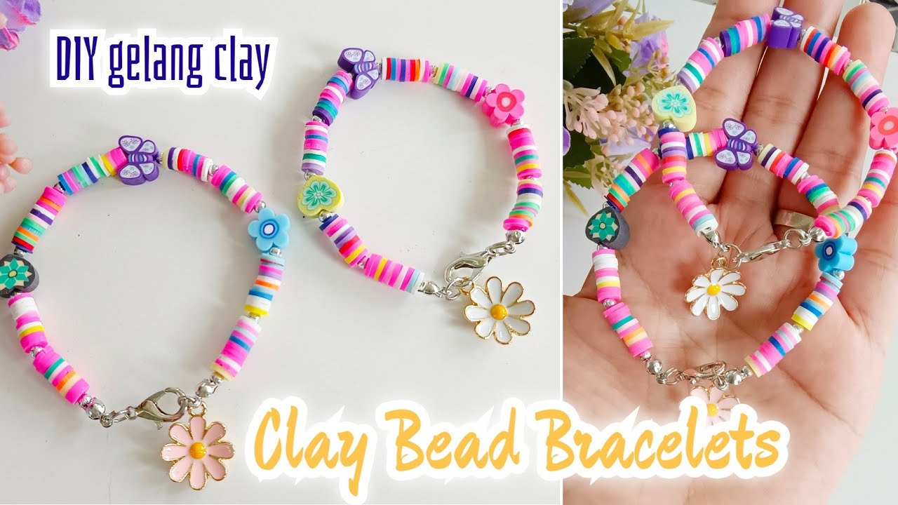 Clay Beads Bracelet Making, Making Beads Polymer Clay