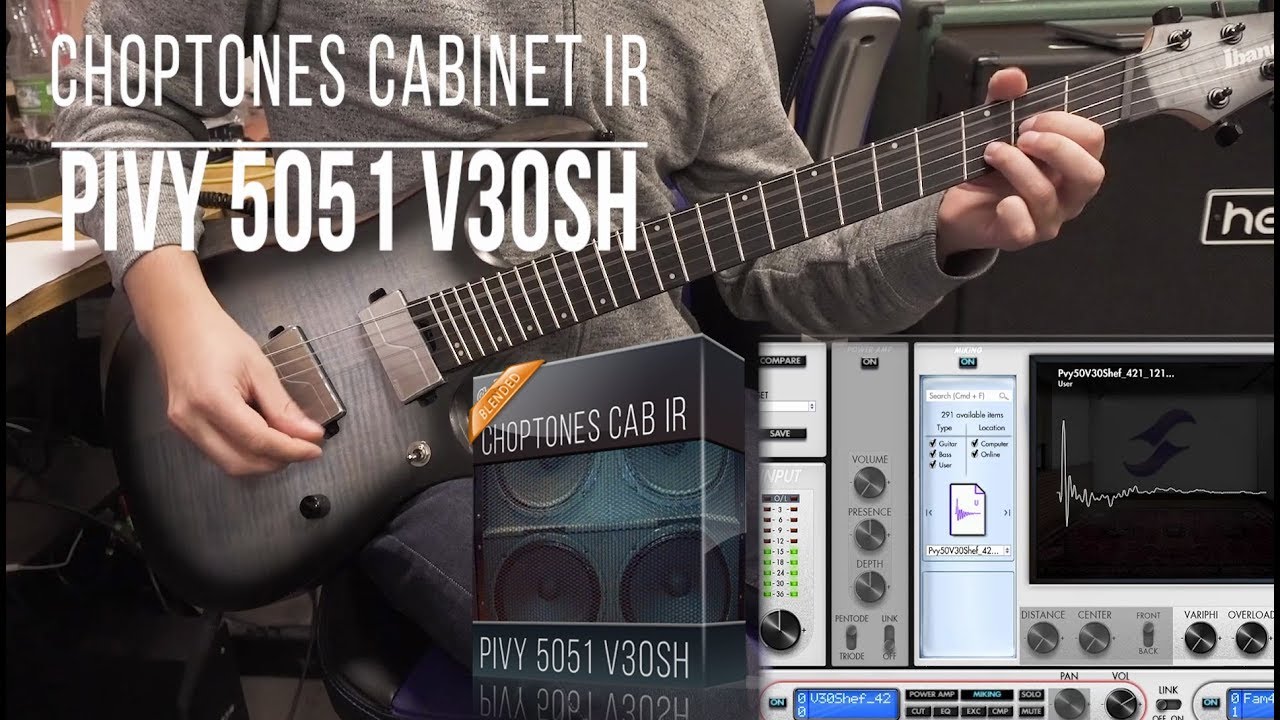 Cabinet IR | Pivy 5051 V30SH | Playthrough (Peavey 5150 4x12