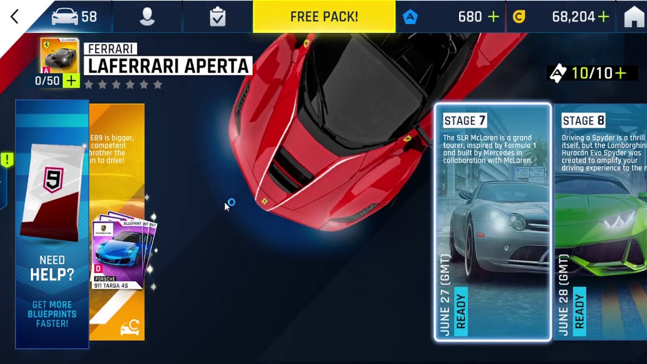 Asphalt 9| Ferrari LaFerrari Aperta 