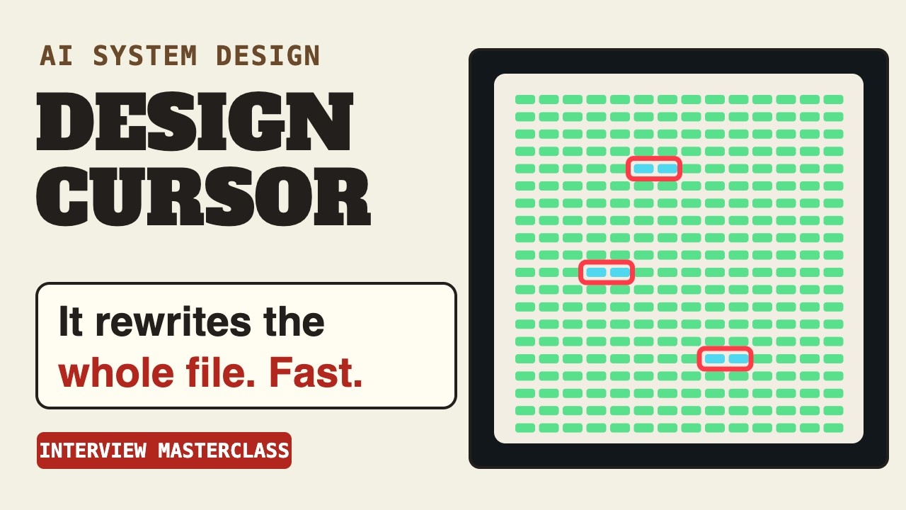 Design Cursor for Your AI System Design Interview thumbnail