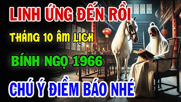 CHẤN ĐỘNG | Tử Vi tháng 10 ÂM LỊCH, Bính Ngọ 1966: VẬN HẠN và CƠ HỘI Ra Sao