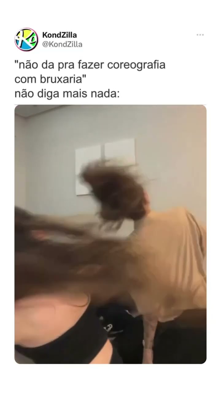 Não diga mais nada ????