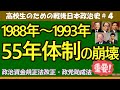 【高校生のための政治・経済】日本政治史1988年～1993年＃4