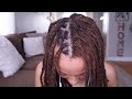 How to Retwist YOUR OWN Locs at Home (w/o tools!) | Beginner-Friendly Tutorial