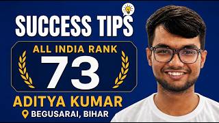 BINDAAS Attitude BUT Still All India Rank 73 in NEET 2026 - Aditya Kumar from Bihar!!
