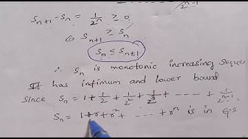 BSc 2nd year ## Realanalysis##  unit-1## Monotonic sequence## problems