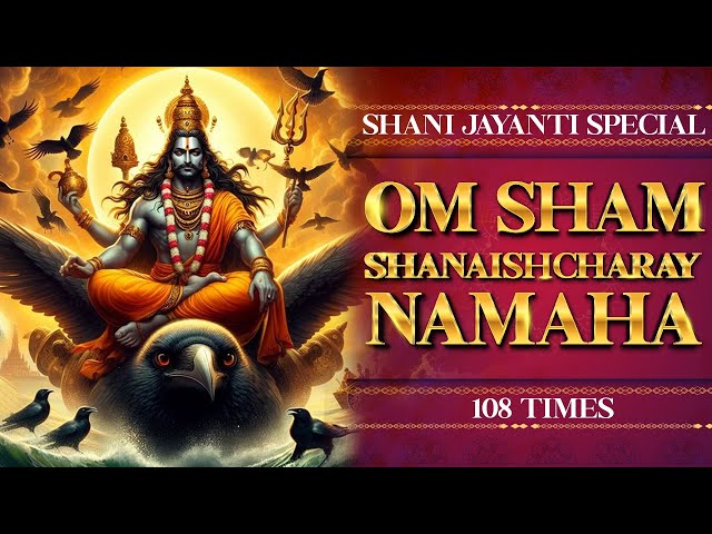 Om Sham Shanicharaya Namaha 108 Times | ॐ शं शनैश्चराय नमः | Shani Mantra | Shani Jayanti Special class=