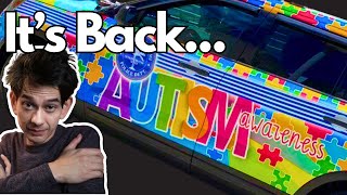 Autism Speaks Police Cars are back (and I still hate them).