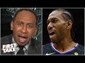 Stephen A. goes OFF on Kawhi: You owe the Clippers! | First Take