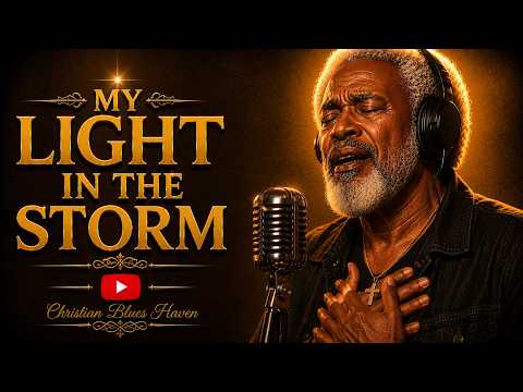 JESUS MY LIGHT IN THE STORM 🙏🏾 Deep Gospel Blues Prayer | Emotional Testimony Song | Christian Blues