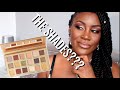 TESTING REVOLUTION PRO 24K GOLD PALETTE + GIVEAWAY | SWATCH & DEMO ON DARK SKIN|