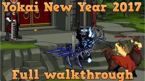 AQW Yokai New Year 2017 | Flaming chicken cow  Cysero
