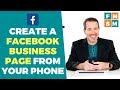 How To Create A Facebook Business Page From A Smartphone