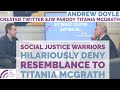 Social Justice Warriors Hilariously Deny TITANIA McGRATH Resemblance says Twitter SJW Parody Creator