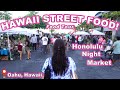 HAWAII STREET FOOD TOUR! || [Oahu, Hawaii] Support Local at Honolulu Night Market!