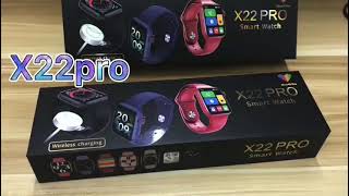 2022 New X22pro SmartWatch 1.75 Wireless Charge Smart Watch for Women Men Fitness Band PK W56 W66