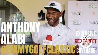 Famous Anthony Alabi interviewed at 20th Annual Emmys Golf Classic Fundraiser #EmmyGolfClassic Profile
