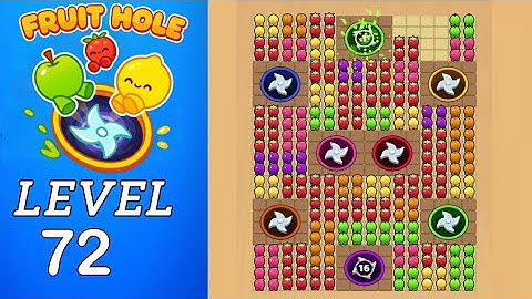 Fruit Hole Level 72 Walkthrough
