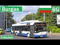 Bulgaria , Burgas trolleybus 2020 [4K]