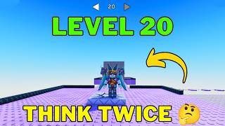 How To Complete Roblox Think Twice Level 20 - Think Twice Guide 🤔
