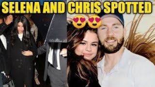 Selena Gomez And Chris Evans Were Spotted Having Dinner