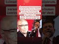 EKREM İMAMOĞLU İLE İLYAS SALMAN ARASINDA GEÇEN DİYALOG
