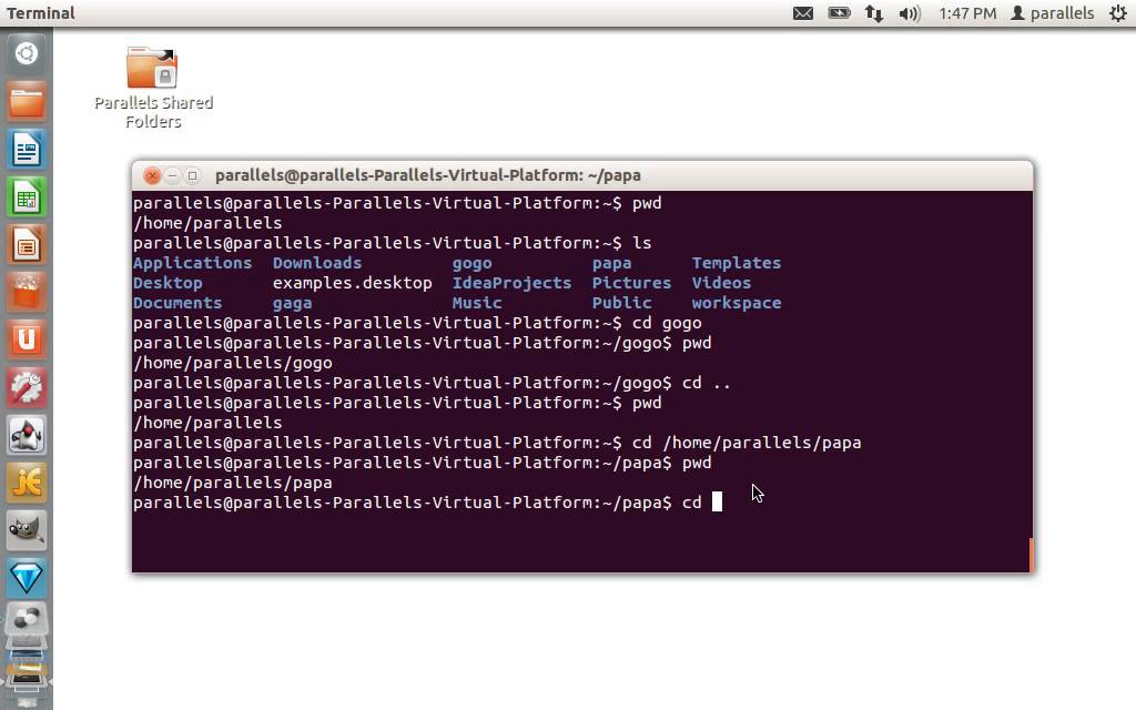 The Cd Command In Linux YouTube