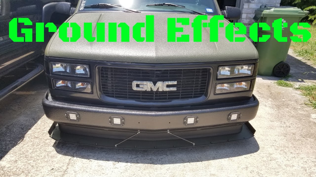 diy custom chin spoiler obs truck YouTube