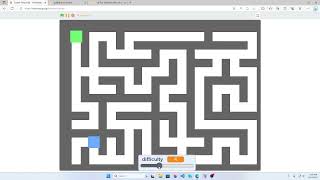 Maze generator in scratch