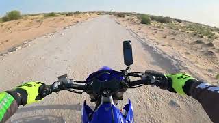 YAMAHA YZ450F RAW SOUND -STOCK EXHAUST.